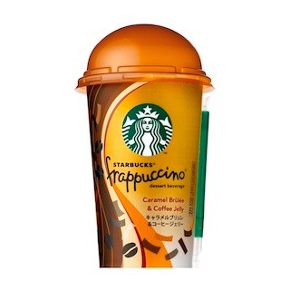 コンビニ限定「スターバックス フラペチーノ」にキャラメルフレーバー登場