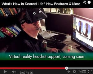 Second Lifeが新機能を動画で公開 - ヘッドセットとの連携の予告も