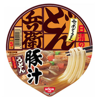 日清食品、どん兵衛から「豚汁うどん」発売 - コクのあるみそ仕立て