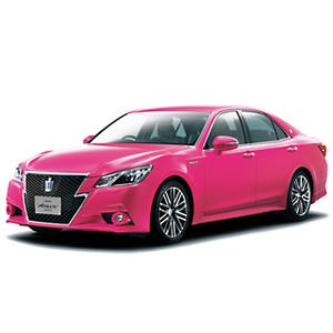 トヨタ、ピンクの「クラウン」特別仕様車の受注結果を発表 - 約650台を受注