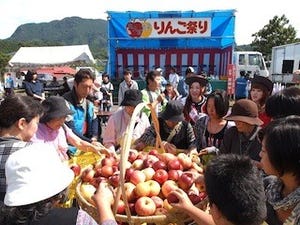 茨城県で「奥久慈大子りんごまつり」など秋の味覚を味わえるイベント開催