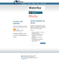 動作をさらに改善させた64ビットブラウザ「Waterfox 24.0」がリリース