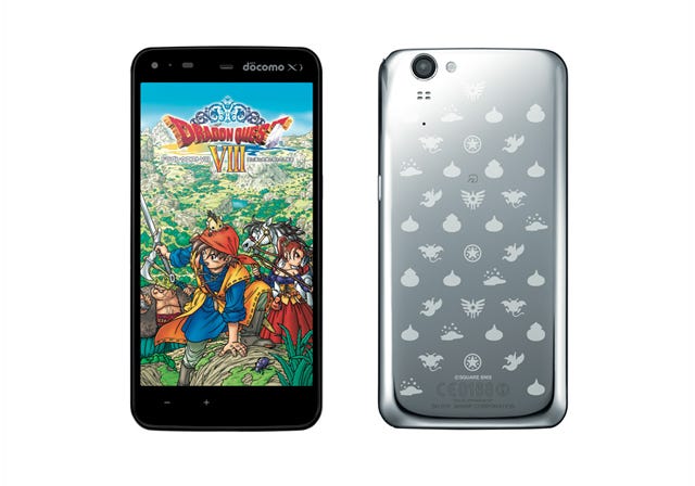 ドコモ、メタルスライム素材のドラクエスマホ「SH-01F DRAGON QUEST」 | マイナビニュース