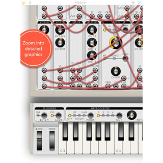 iOS対応モジュラー式シンセアプリ「Modular Synthesizer」公開