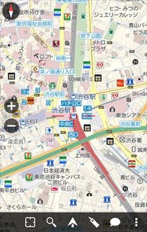 オフラインで使える地図ナビアプリ「MapFan for Android 2013」  マイ 