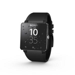 Xperiaと連携できる腕時計の情報端末の新モデル「SmartWatch 2」発売