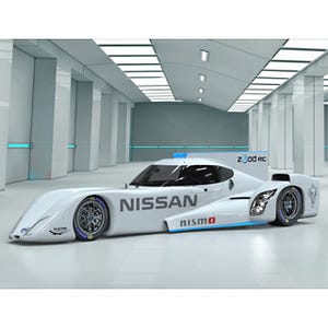 日産、電力駆動レーシングカー「Nissan ZEOD RC」を日本初公開