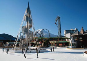 10月26日、関東一早くスケートリンクがオープン