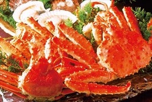 東京都・目黒雅叙園で「蟹と北海道フェア」 -タラバ蟹やズワイ蟹が食べ放題