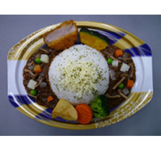 サークルKサンクス、11種の具材入り"ジュビロ磐田応援カレー"を発売