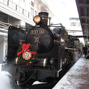 JR東日本、C57形牽引「SLクリスマストレイン」12月に新潟～会津若松間運行