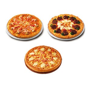ピザハットから、本ずわい蟹やアンガス牛など厳選素材使用のピザ3種発売