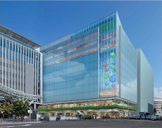 福岡県・博多駅前の郵便局跡地に新商業施設 -マルイも出店決定