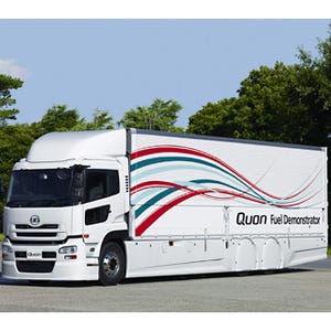 UDトラックス、燃費・稼働率・コスト効率をテーマに東京モーターショー出展