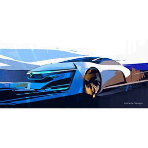 ホンダ、LAオートショーで新型燃料電池電気自動車コンセプトモデルを初公開