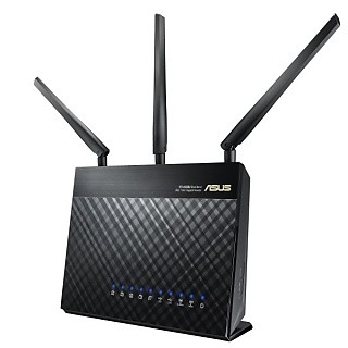 ASUS、5GHz/2.4GHzの同時使用が可能な最大1300Mbpsの11ac無線LANルータ