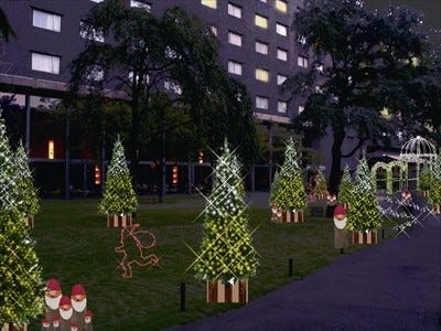 プリンスホテル 北欧のクリスマス イベントを開催 イルミやお菓子の家 マイナビニュース