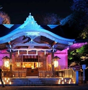 東京都 調布市の布多天神社で幻想的なライトアップイベント開催 マイナビニュース