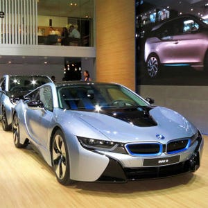 東京モーターショー2013 - BMWのスーパーカー「i8」革新的デザインに注目!