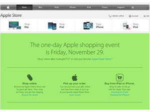 Appleが11月29日のブラックフライデーに米、欧などでセールを開催