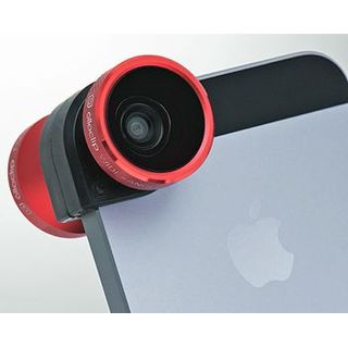 Qlix、iPhone用の魚眼・広角・マクロ一体型レンズ「olloclip 4 in 1」