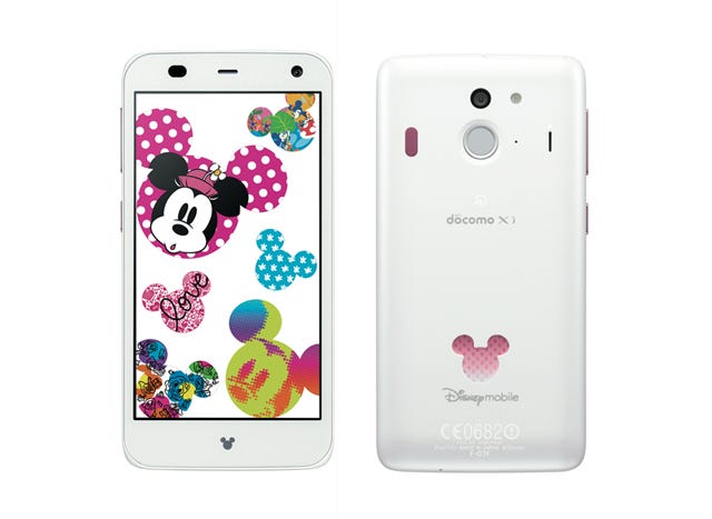 ドコモ、ディズニースマホ「Disney Mobile on docomo F-03F」を13日 