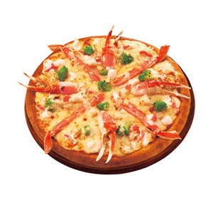 本ズワイガニの爪肉・棒肉・肩肉をたっぷり乗せたピザを期間限定販売!