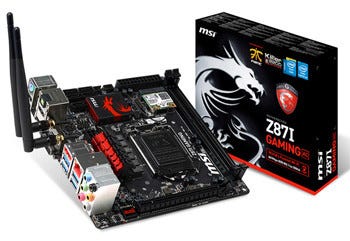 MSI、無線LAN機能を備えたIntel Z87搭載ゲーミングMini-ITX