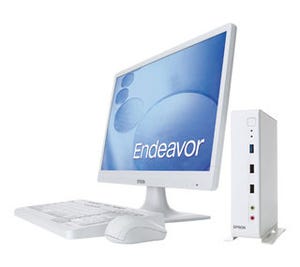 エプソン、ケース容積1.6Lで幅45mmの小型PC「Endeavor ST170E」など