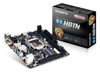 GIGABYTE、Intel H81搭載で実売10,000円前後のMini-ITXマザーボード