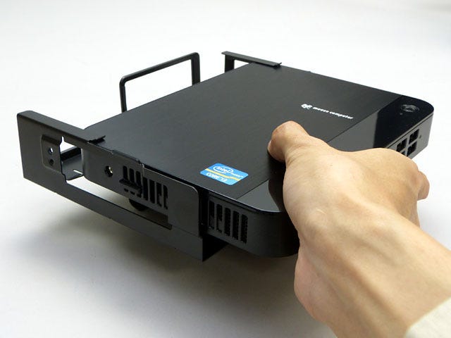 マウスコンピューターのミニPC「LUV MACHINES mini」をVESAマウントし