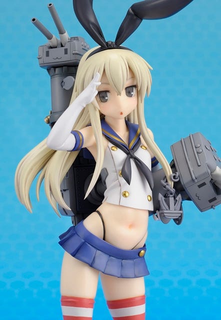 ホビージャパン 島風 1/8スケールフィギュア 艦これ AMAKUNI 艦隊これくしょん - フィギュア