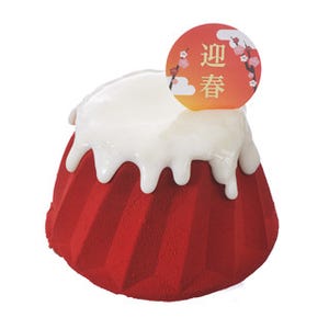 銀座コージーコーナー、赤富士のケーキやシュークリームのおみくじ発売