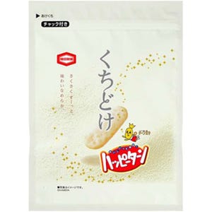 サクサク食感で口どけの良い「くちどけハッピーターン」発売 - 亀田製菓