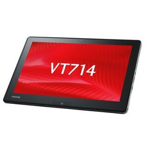 東芝、NTTドコモのXiに対応したWindows 8.1 Proタブレット「VT714」