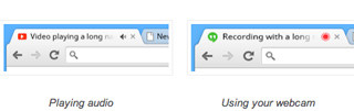 「Chrome 32」安定版公開、オーディオ再生などをタブに表示する新機能