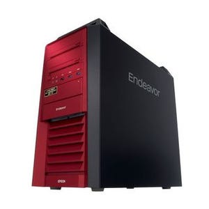 エプソン、赤と黒の「Endeavor Pro5500」20周年記念モデル