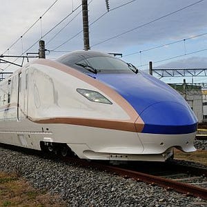 北陸新幹線の新型車両E7系、試乗会は60倍の狭き門に! 2月7～9日の3日間開催