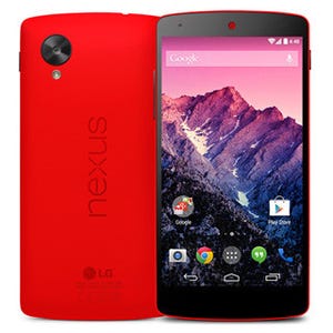 Nexus 5に新色のブライトレッド版が登場 - Google Playで販売