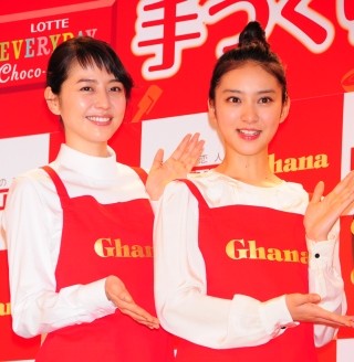 長澤まさみ&武井咲､女子高生に恋愛アドバイス｢好きになるって奇跡的なこと｣