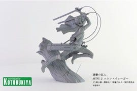 進撃の巨人 大型3Dクリスタルアート 定価54000円 リヴァイ エレン