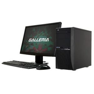 ドスパラ、ゲーミングPC「GALLERIA」にGeForce GTX 750搭載モデル