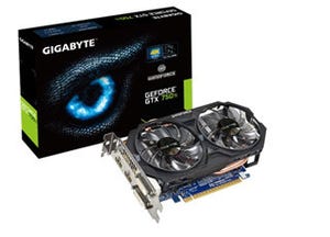 GIGABYTE、OC仕様のGeForce GTX 750 Ti/GTX 750搭載グラフィックスカード