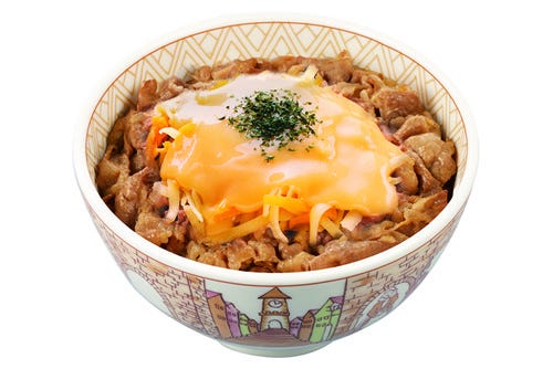 すき家、とろとろチーズが甘辛牛肉に絡む「とろ～3種のチーズ牛丼」発売 | マイナビニュース