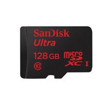 米SanDisk、世界最大容量となる128GBのmicroSDXCメモリーカードを発表