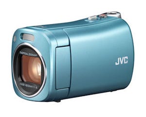 JVCケンウッド、最小クラスで32GBメモリ内蔵のDVカメラ「Everio GZ-N5」