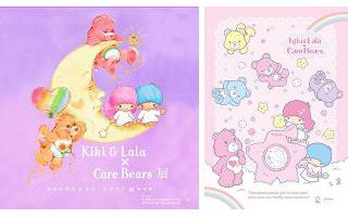 東京都・渋谷区で、日米キャラがコラボした「キキ&ララ×ケアベア展」開催
