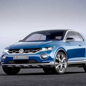 フォルクスワーゲン、ジュネーブモーターショーでオープンSUV「T-ROC」公開