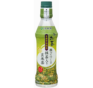 伊藤園、つくりたての味わいが楽しめる「振ってつくる抹茶入り玄米茶」発売