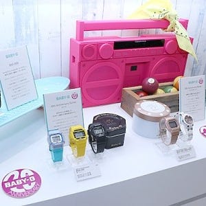 カシオ2014年春夏の時計新製品発表会「BABY-G」「SHEEN」編 - BABY-G 20周年記念シリーズ始動!